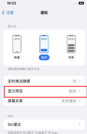 饶河苹果售后维修中心分享iPhone手机收不到通知怎么办 