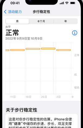 饶河iPhone手机维修如何在iPhone开启'步行稳定性通知'