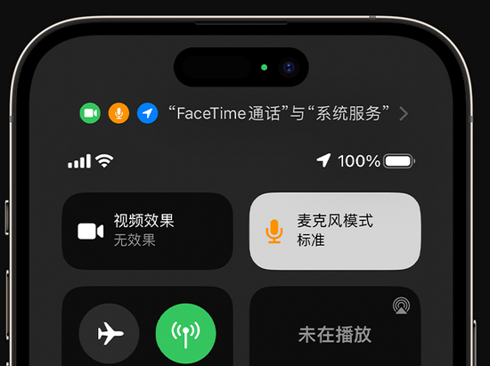 饶河苹果授权维修网点分享iPhone在通话时让你的声音更清晰 